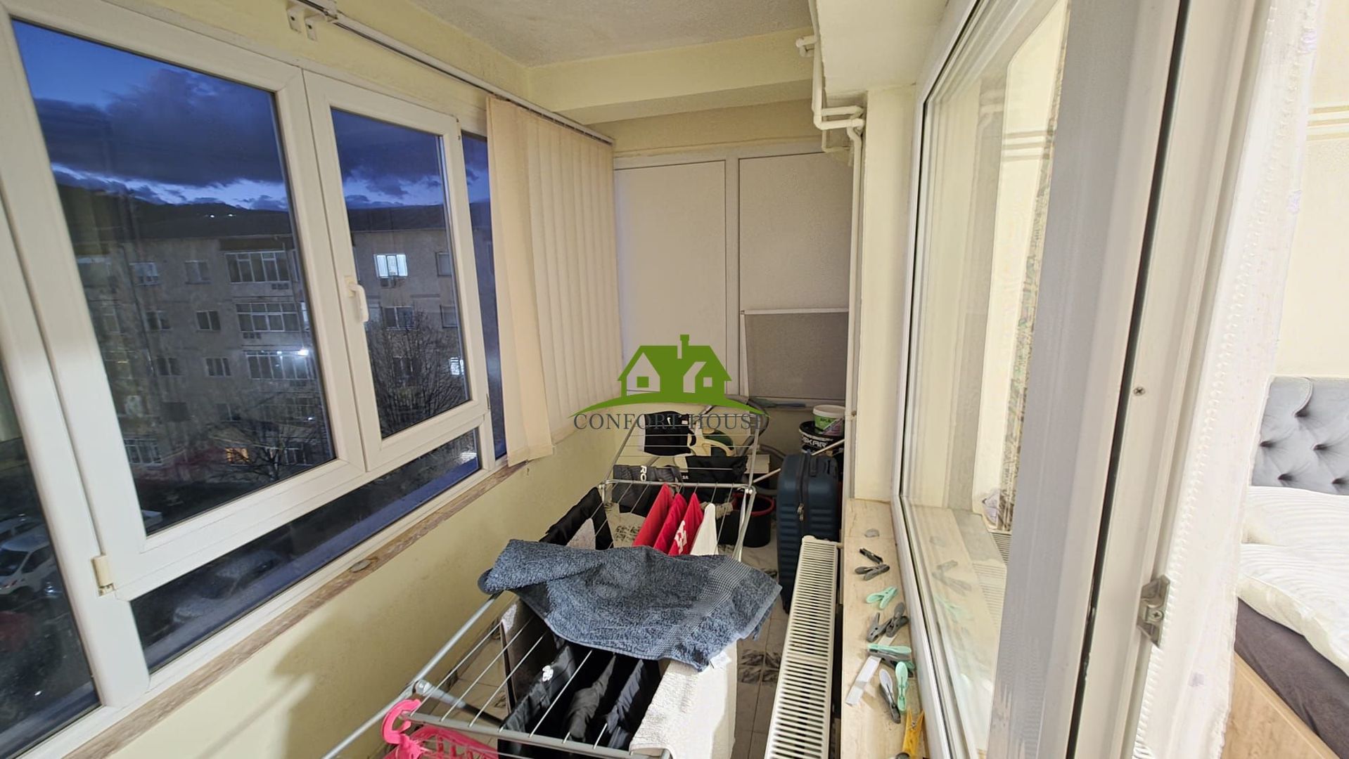 APT. 62mp cu 2 camere/2 balcoane – mobilat/utilat – Matei Basarab - Poză 12