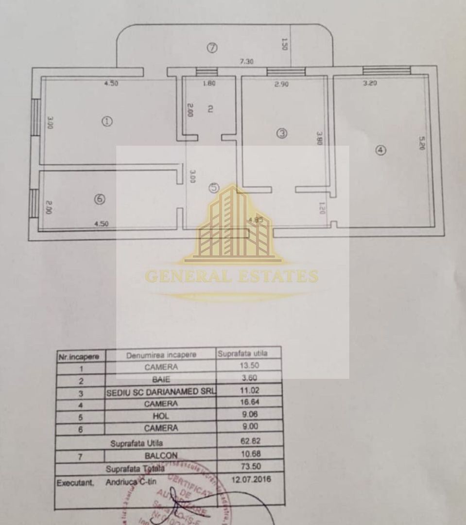 Spre Vânzare apartament cu 3 camere, în Centru, Păcurari - Poză 19