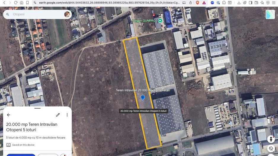 Teren intravilan 20.000 mp str. Ardealului Otopeni - Poză 8