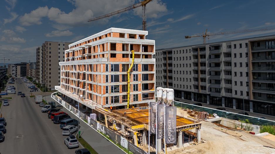 Apartament 3 camere, etaj intermediar, Capitolis Residence, Tractorul - Poză 1