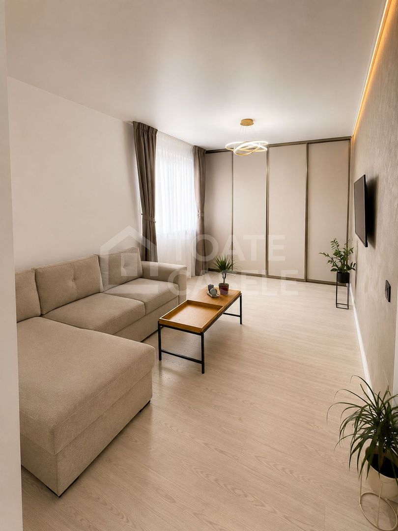 Apartament cu 2 camere, etaj intermediar,  zona Beta Residence- Chinteni - Poză 1