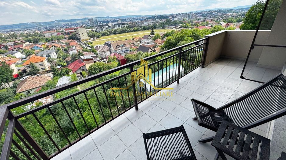 Penthouse, 3 camere, ultrafinisat, lux, terasa, jacuzzi, Sunny Hill - Poză 13