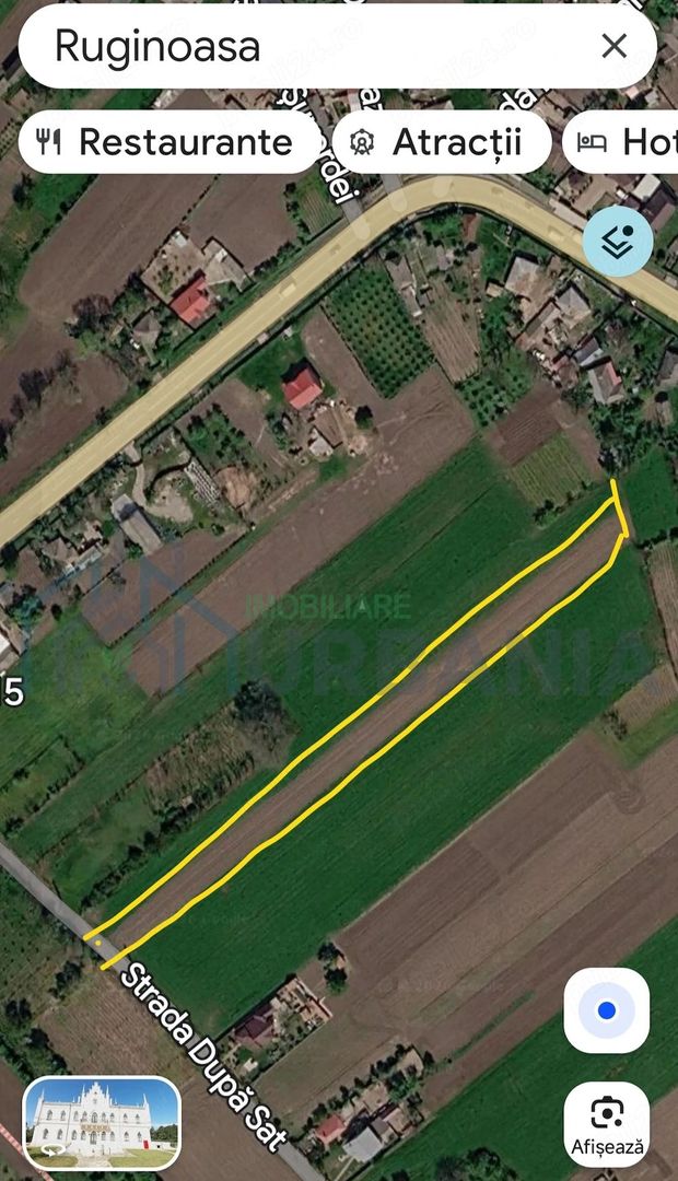 Teren intravilan de 2900 mp in Ruginoasa, Iasi, langa DN28 - Poză 3