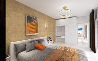 Vând Apartament 3 Camere, Semi-finisat, Terasă 21mp – Mărăști - Poză 3