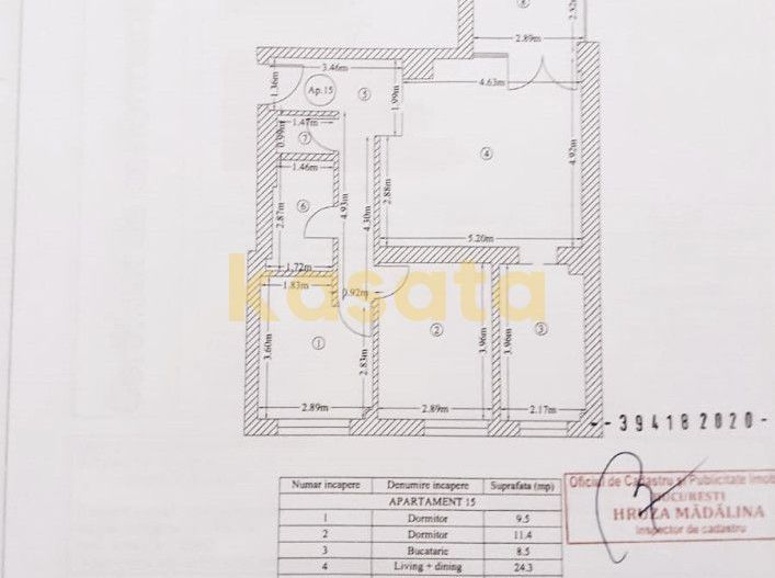 Apartament 3 camere | Vedere libera | Gata de mutat | Barbu Vacarescu - Poză 13