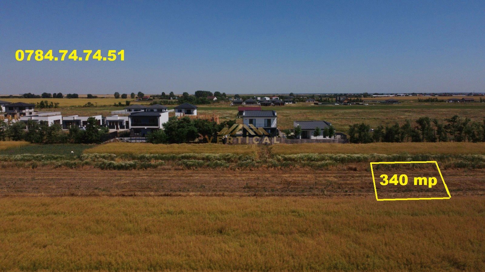 Teren cu gaz si curent - comuna Berceni - Poză 2