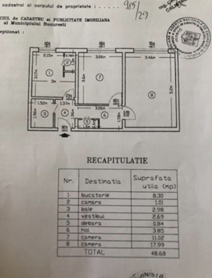 Apartament cochet cu doua camere, Obregia-Secuilor, 90.000€ - Poză 6