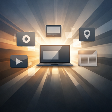 
    
    Promovare multicanal
  
  