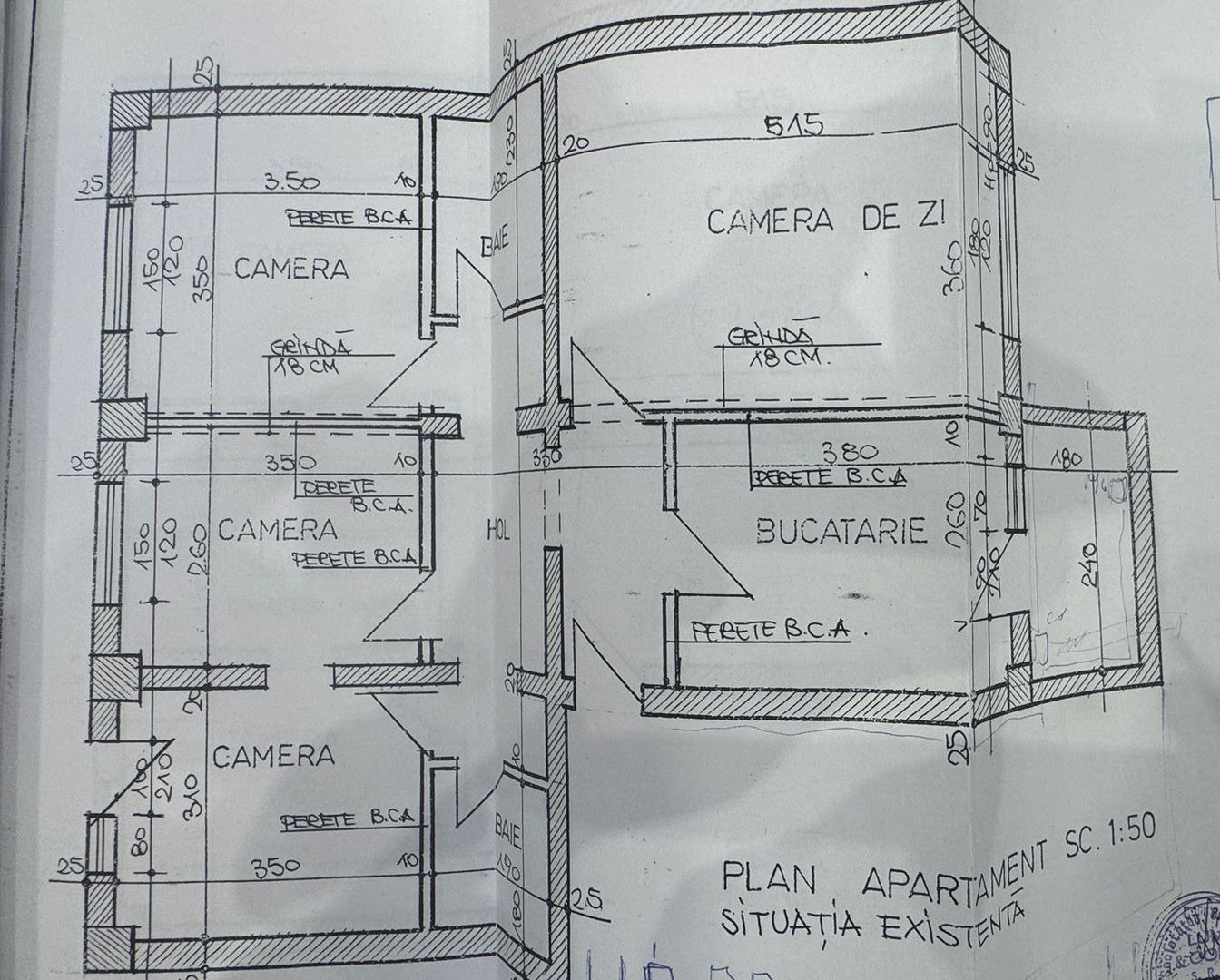 Apartament 4 camere - Valea aurie, Sibiu - Schiță 20