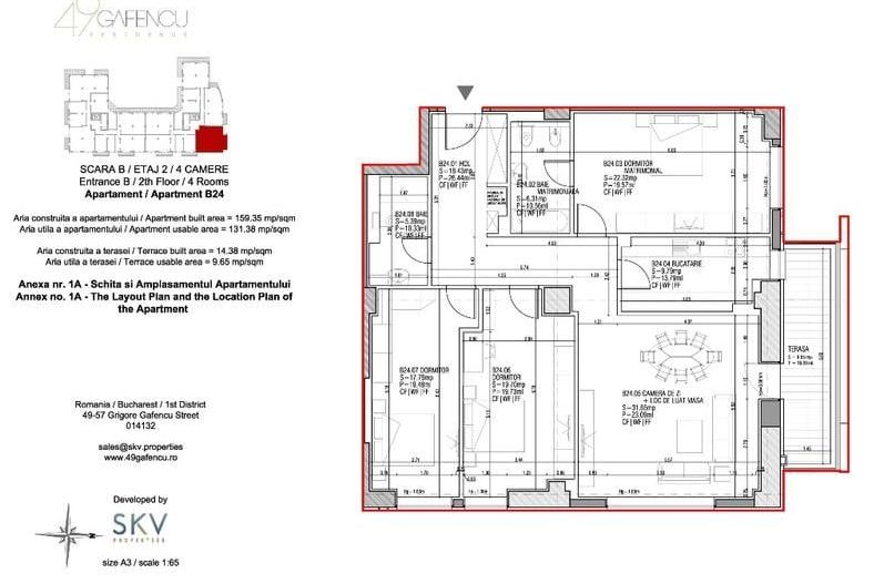 Apartament 4 Camere top -  Cartierul Francez Herăstrău - Poză 11