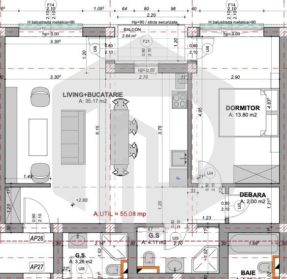 Apartament 2 Camere | Mihai Viteazul  | Decomandat | Etaj 1 - Poză 2
