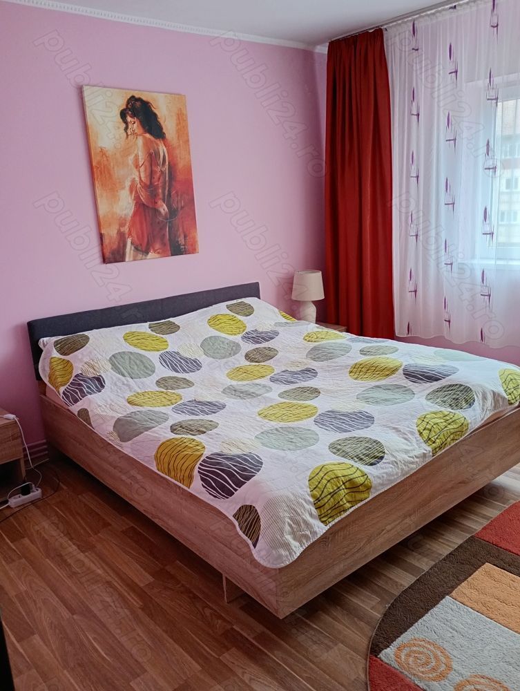 Vind apartament 2 camere 60 m2  mobilat complet cu 2 balcoane. - Poză 2