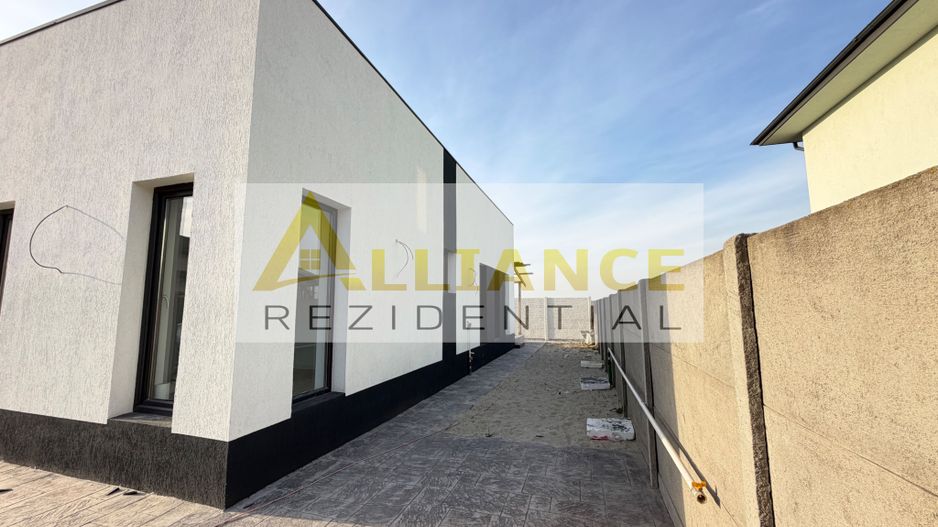 Casa moderna pe parter, 4 camere, teren 375 mp – ideala pentru familie - Poză 2