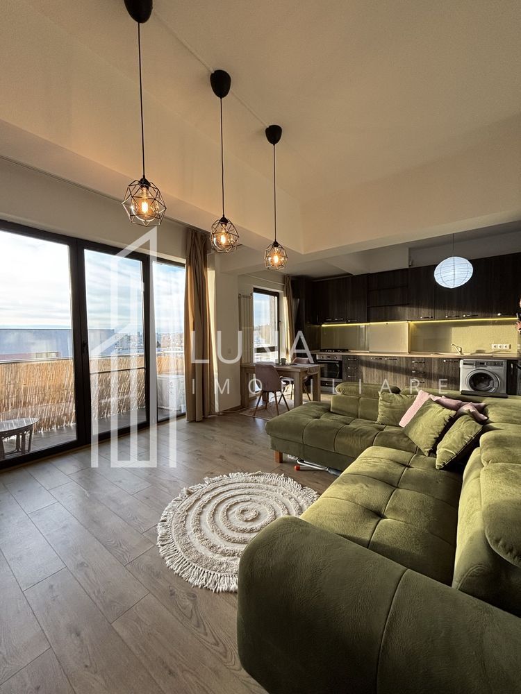 Apartament modern 2 camere de închiriat | 60 mp | Etaj 6 | Bloc nou - Poză 4