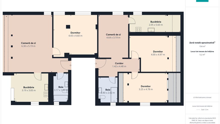 Apartament spațios tip penthouse - Poză 5