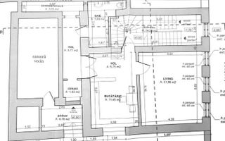 Casă veche, solidă, cu 4 camere, pivniță boltită și 4 băi – zonă centrală - Schiță 14