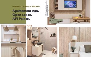 Apartament Nou, Open Space, Minimalist, Finisaje Premium-Exigent Plaza - Poză 1