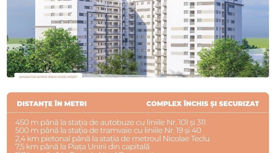 AP 3CAM. BLOC IN CURS DE FINALIZARE / PARCUL TEILOR,AUCHAN TITAN! - Poză 2