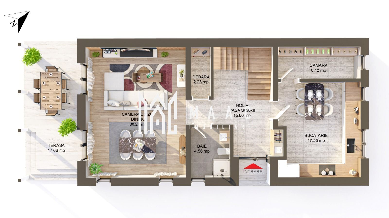 Casa individuala | 4 camere | La cheie | 644 MP | Selimbar - Poză 2