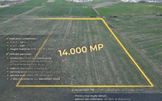 Teren industrial de vânzare Covaci | 14.000 mp | Viitoare centura Covaci - Poză 1