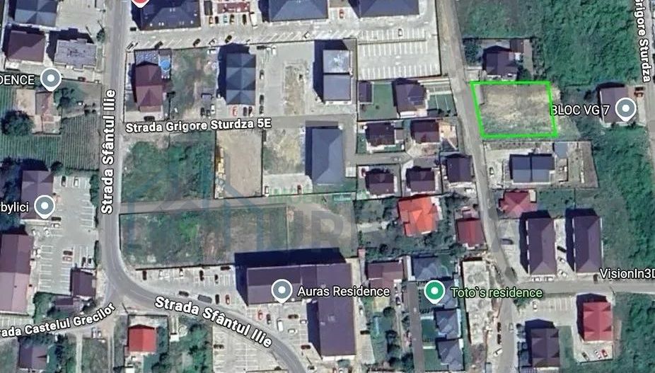 Teren intravilan 722 mp   Iași, Vișan centru - Poză 1