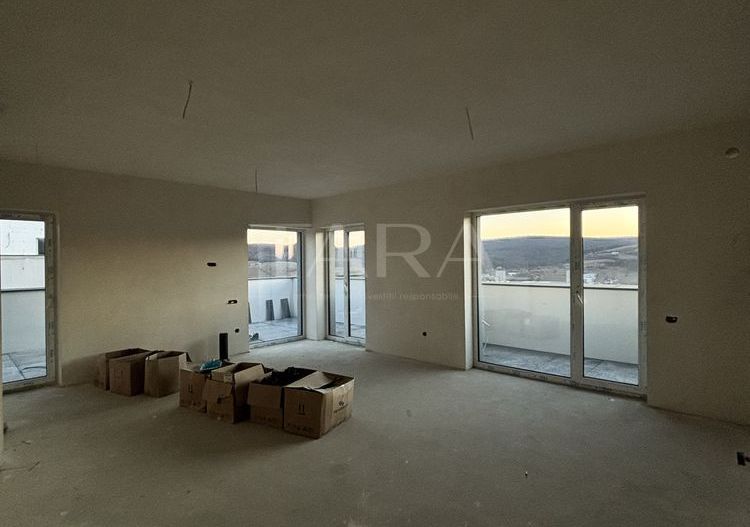 Penthouse 3 camere – 77 mp – terasă circulară 50 mp – Baciu. - Poză 1