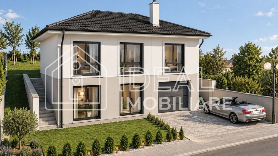 Casă individuală de vânzare în Cisnădie – 170 mp utili – teren 507 mp – Demisol - Poză 4