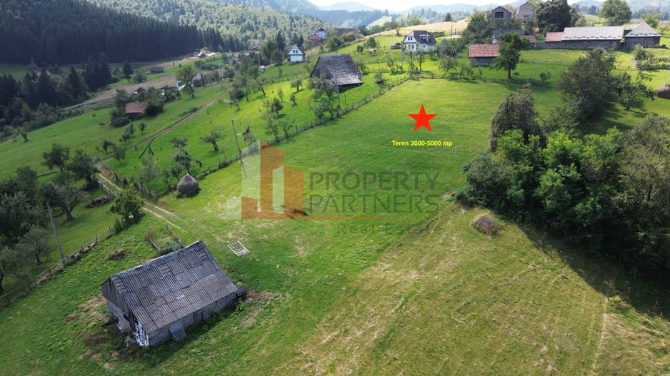 Teren intravilan 3.000–5.000 mp, priveliște panoramică – Bran–Șimon - Poză 2