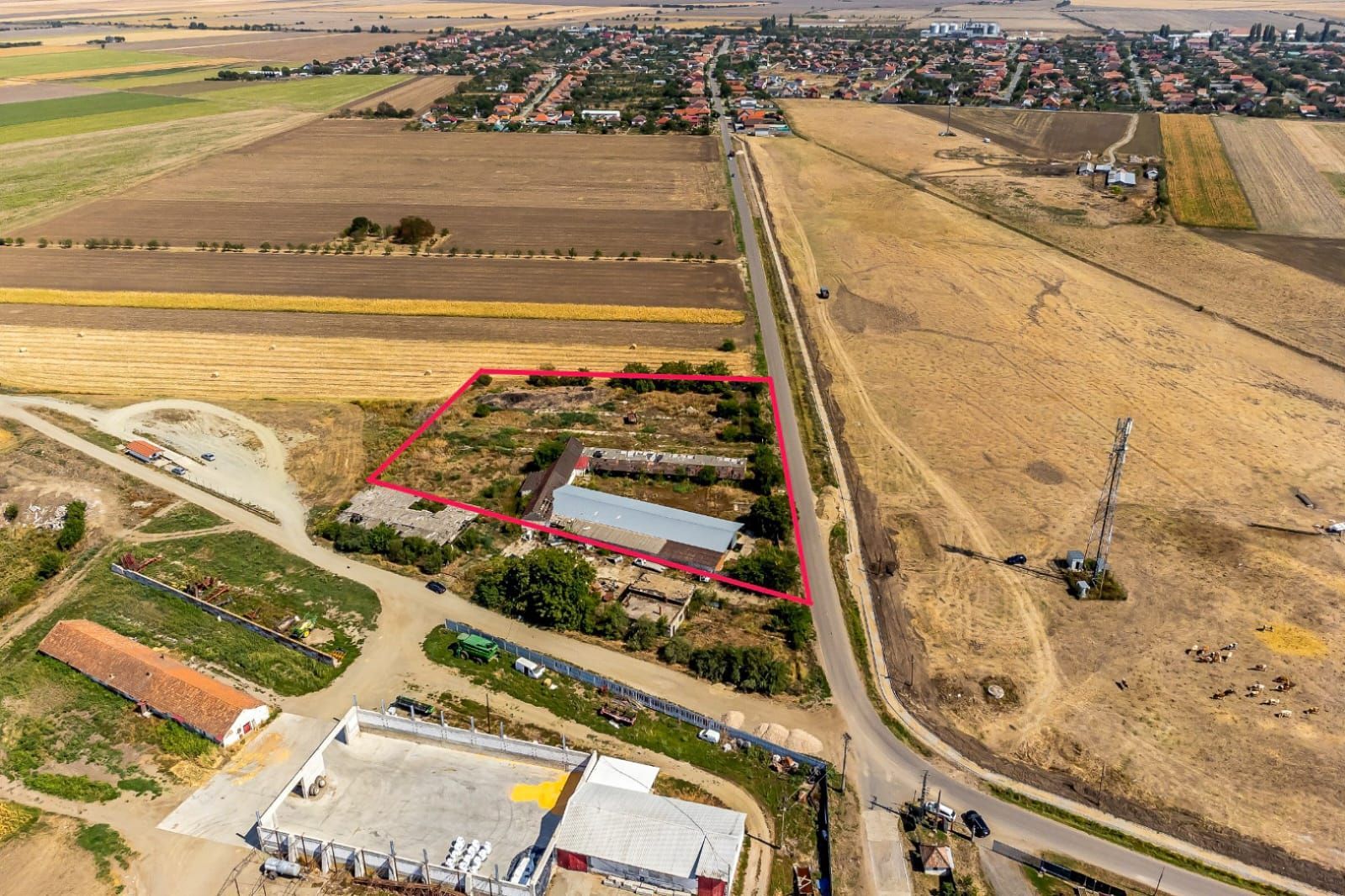 Vânzare teren în Sofronea, Arad - 9508 mp, dezvoltări imobiliare - Poză 2