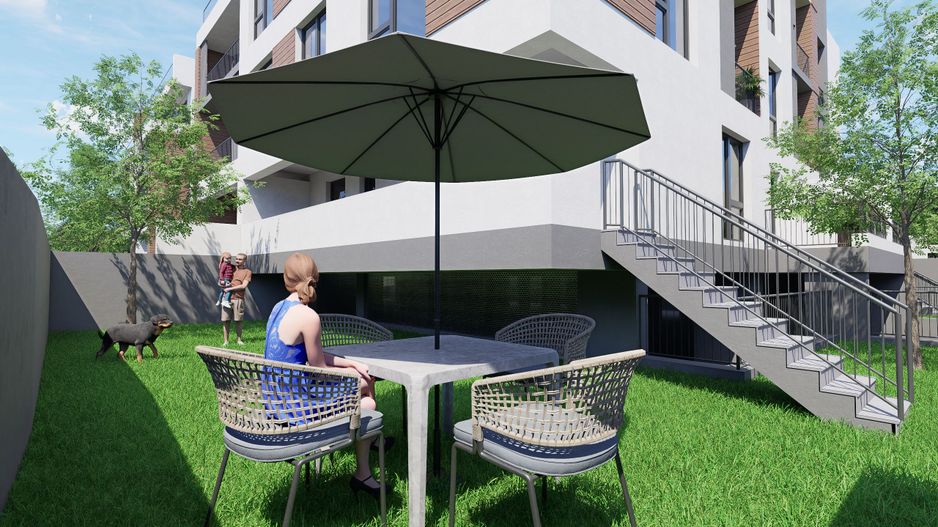 AP. 3CAM. SPATIOS+GRADINA,BLOC FINALIZAT / PALLADY. COMISION 0%! - Poză 4