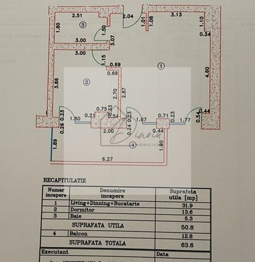 COM 0% I Apartament 2 camere Iancu Nicolae I Cortina 126 I parcare - Poză 2