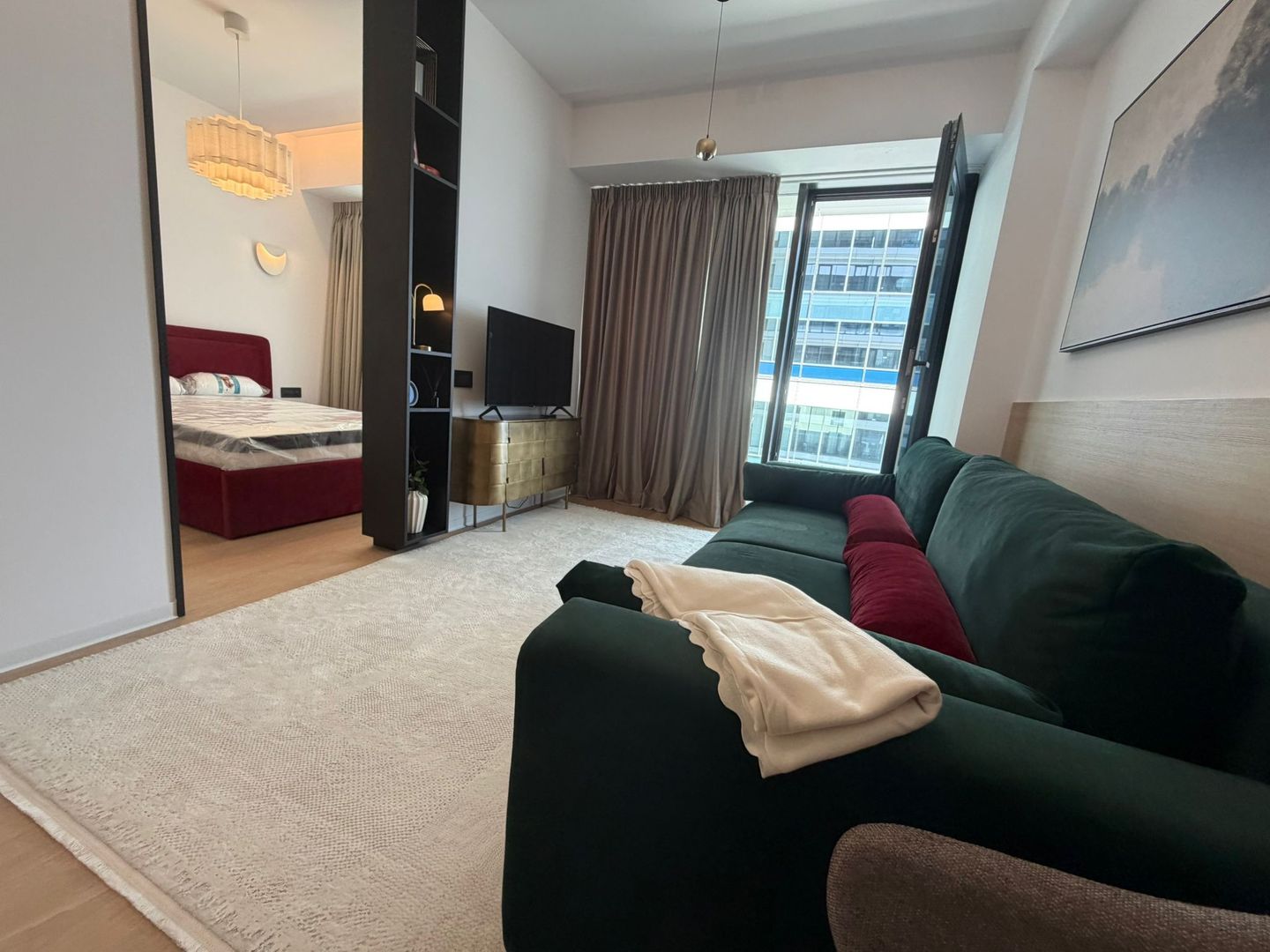 ✨ ONE FLOREASCA TOWERS • STUDIO DUBLU • PRIMA ÎNCHIRIERE ✨ - Poză 3