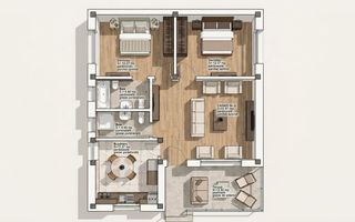 Case noi P+M, Pantelimon, teren 260 mp - Poză 3