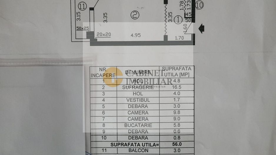 3 Camere - 60MP | Decomandat | 2 Lifturi | Metrou Favorit la 1 minut - Schiță 21