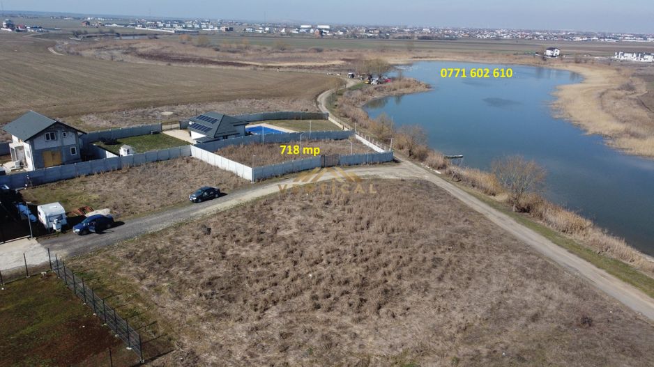 Ocazie, Teren 718 mp, lac, Berceni/ Vidra - Poză 1