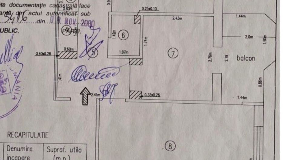 Apartament 2 camere dec | IC Frimu – Mașniță | 56 mp | Etaj 2 |  mobilat - Poză 2