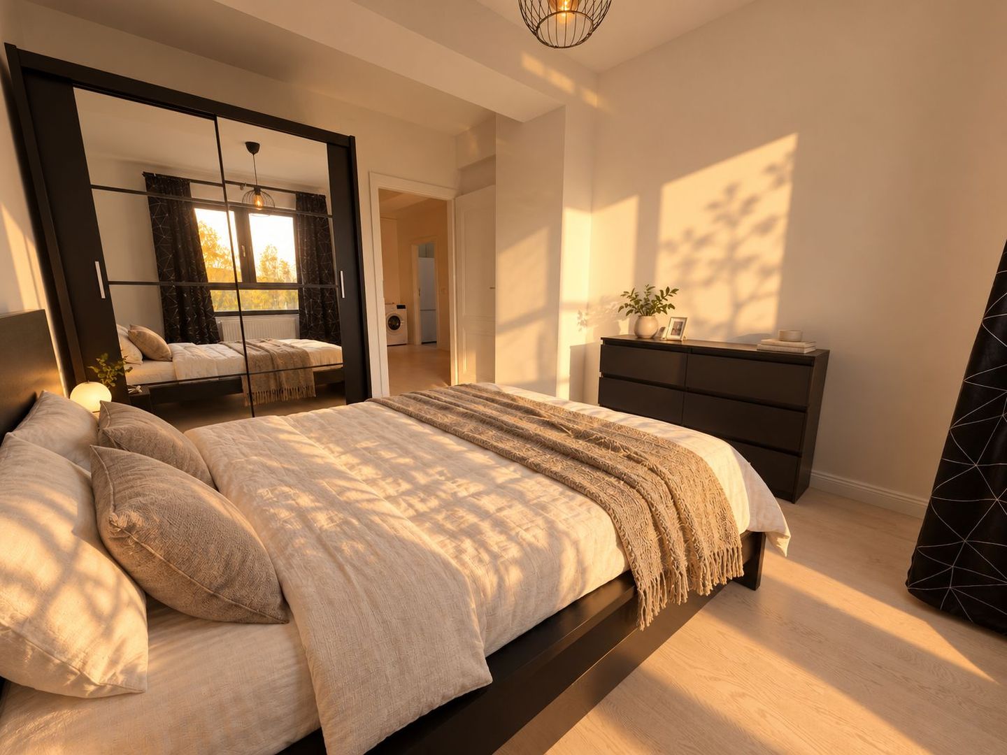 Apartament 2 camere de închiriat în Pipera, 56 mp, 550 €/lună, mobilat - Poză 6