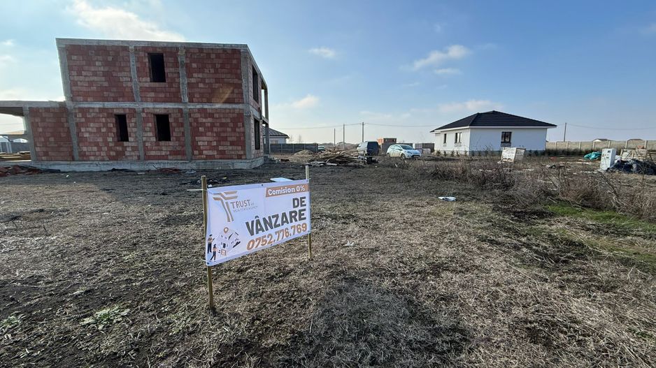 COMISION 0% | Teren Intravilan | Mosnita Veche | 800 mp | 16 mFront - Poză 1