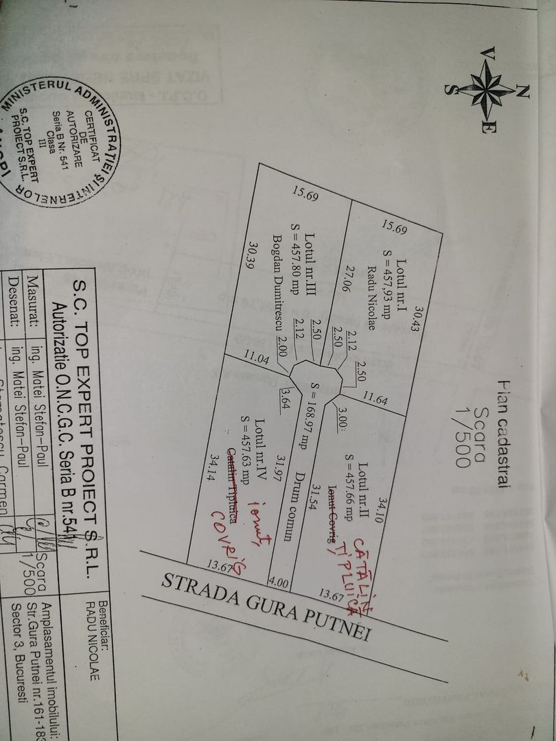 Teren intravilan Titan Parcul Teilor - Schiță 5
