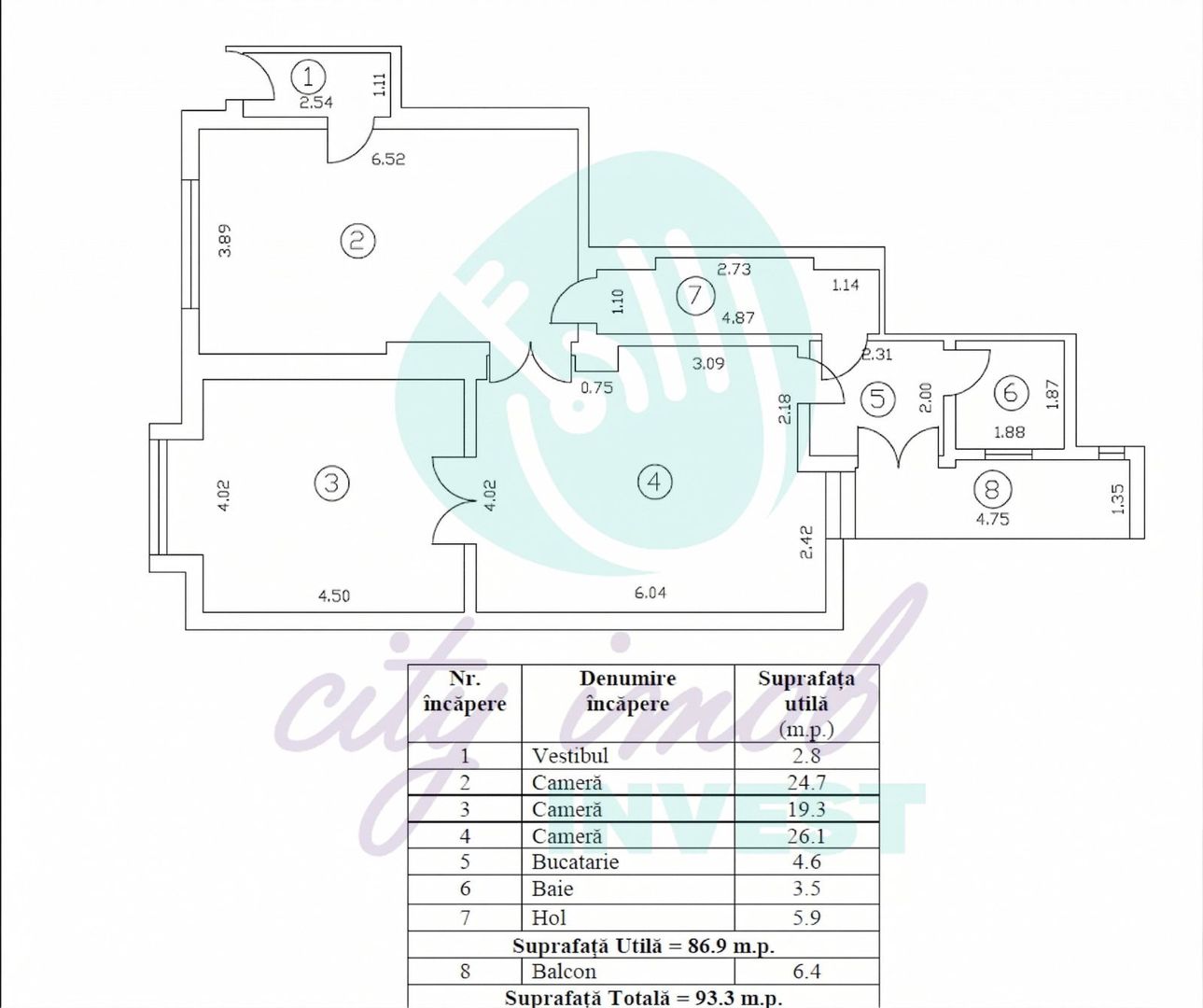 Eleganta, stil si mult potential intr-un apartament interbelic de 3 camere - Poză 15