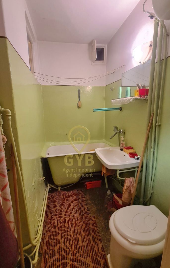 Apartament 2 camere, parter, zonă centrală in spate la Billa - Poză 9