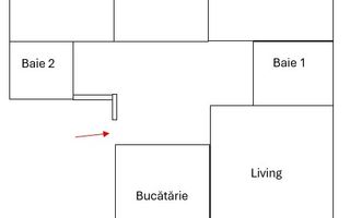 4 camere/Zona Ion Mester - Schiță 2