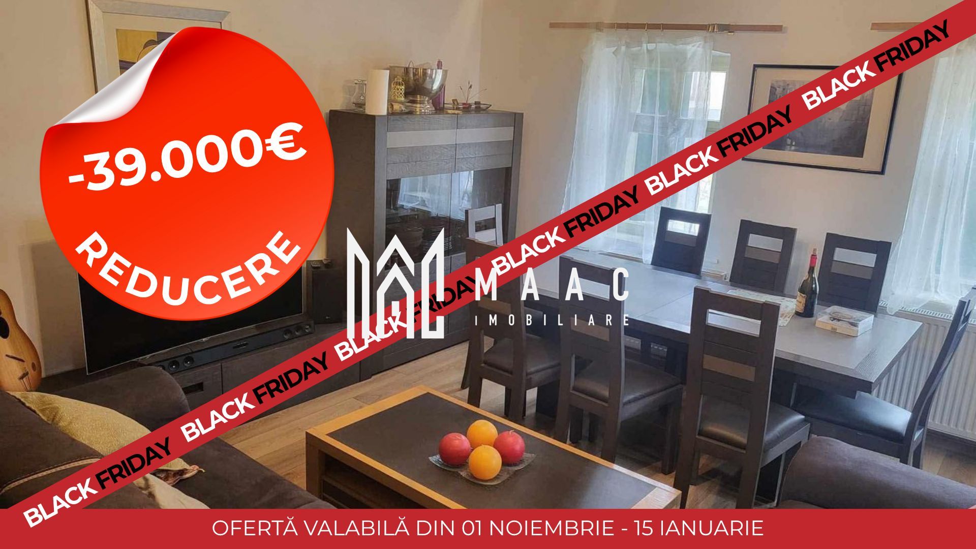 Black Friday Casa 2 corpuri individuale| 30 km de Sibiu | Teren 1500 mp - Poză 1
