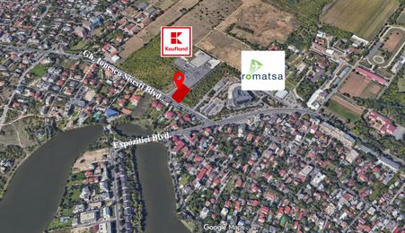 Teren Stradal | 910 mp | Langa Kafuland Sisesti | Deschidere 20m