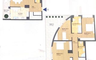 5 Rooms Duplex *1 Underground Parking* // Primaverii - Schiță 55