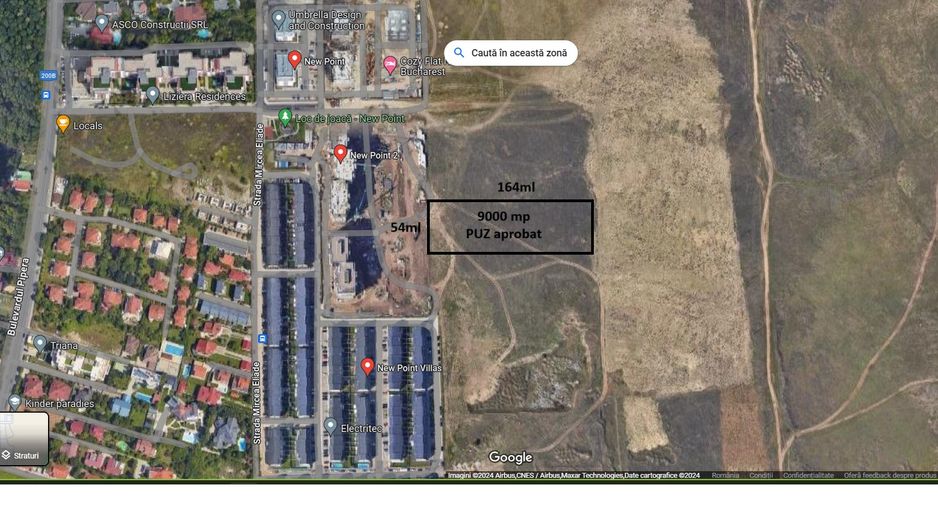 Teren intravilan  Voluntari – 9.000 mp cu PUZ Aprobat - Poză 2