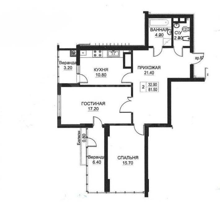 Vânzare, apartament, 2  camere + living, strada Vasile Lupu, Buiucani - Poză 13