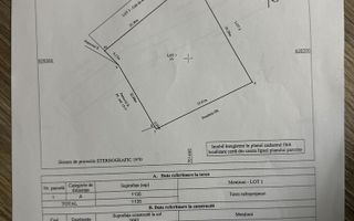 Teren intravilan, sat Vladiceni 1135 mp - Poză 1