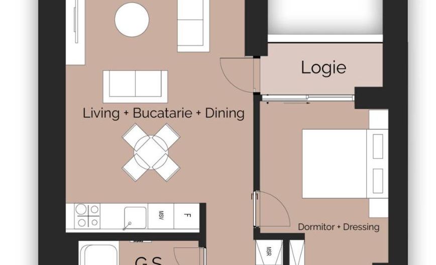 APARTAMENT 2 CAMERE | PROIECT NOU | BANEASA - Poză 4