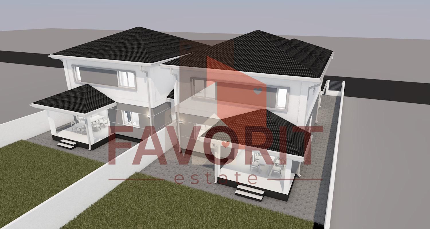 Duplex despartit prin camera tehnica. Carport. Pozitie excelenta - Poză 5